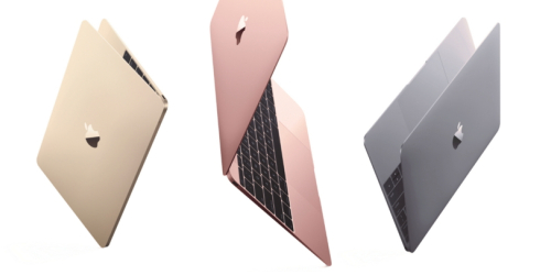 Apple updatoval dvanáctipalcové Macbooky. Přidal nové procesory, růžovou barvu, ale USB ne