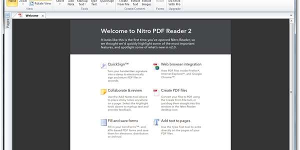 Nitro PDF Reader: Čtení i úpravy PDF rychlostí blesku