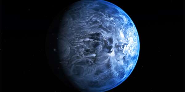 Hubbleův kosmický dalekohled zjistil, že exoplaneta HD 189733 b bude mít nejspíše modrou barvu.