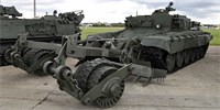 Na Ukrajině se objevil záhadný ruský odminovací tank BMR-3M Vepr