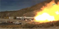 Northrop Grumman otestoval booster rakety Space Launch System