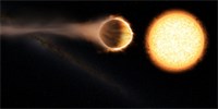 Důkaz existence stratosféry: Hubble objevili zářící vodu v atmosféře exoplanety