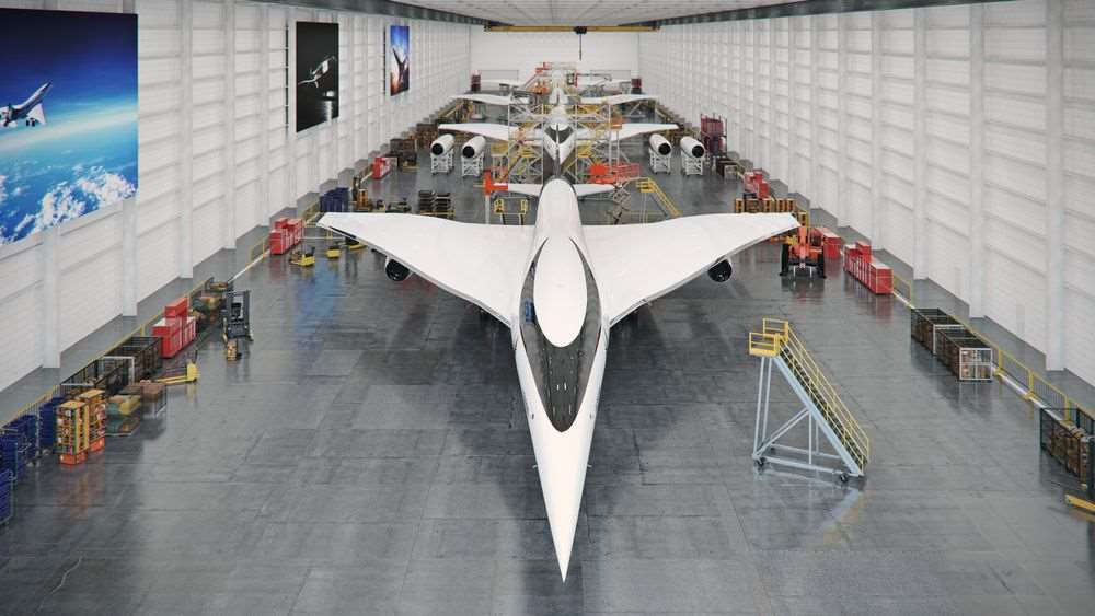 Galerie - Nadzvukové letadlo Boom Overture připomíná Concorde. Bude létat rychlostí až 2100 km/h – VTM.cz