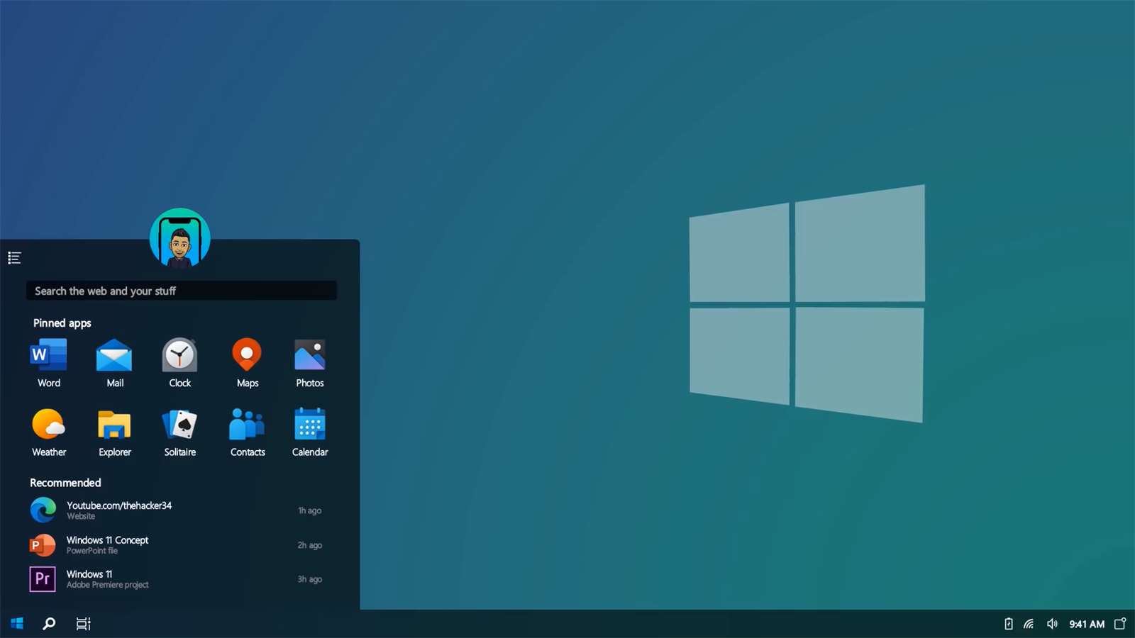 Galerie - Windows 11? Koncept napovídá, jak by mohly vypadat Windows 10 v budoucnu – Živě.cz