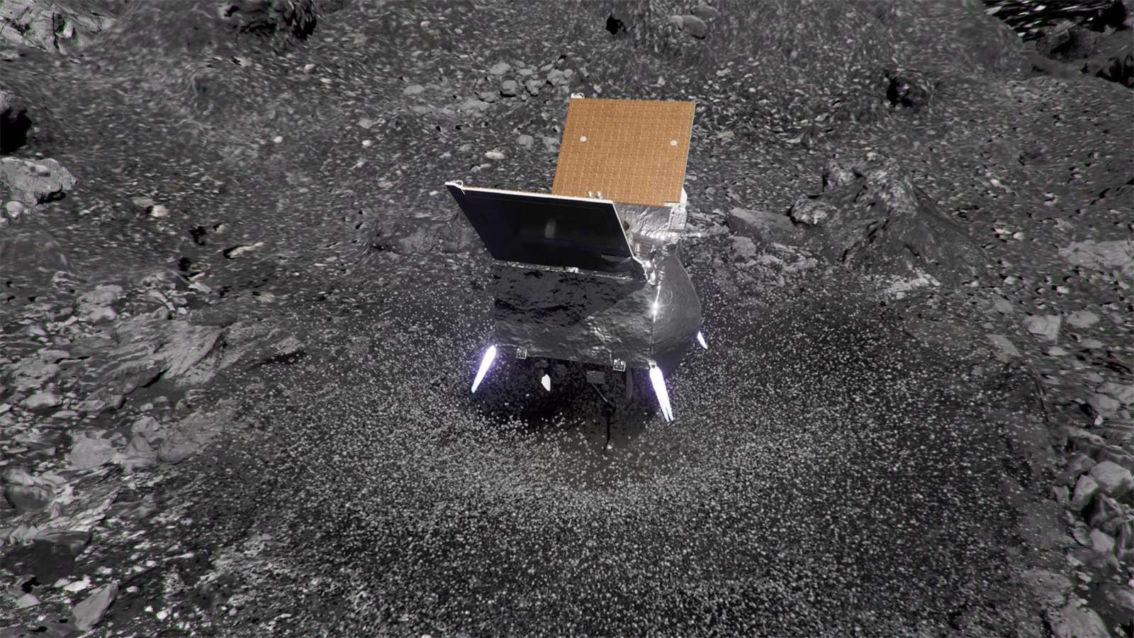 Galerie - Odvážná mise NASA s cílem získat vzorek z asteroidu Bennu málem skončila bizarní katastrofou – VTM.cz